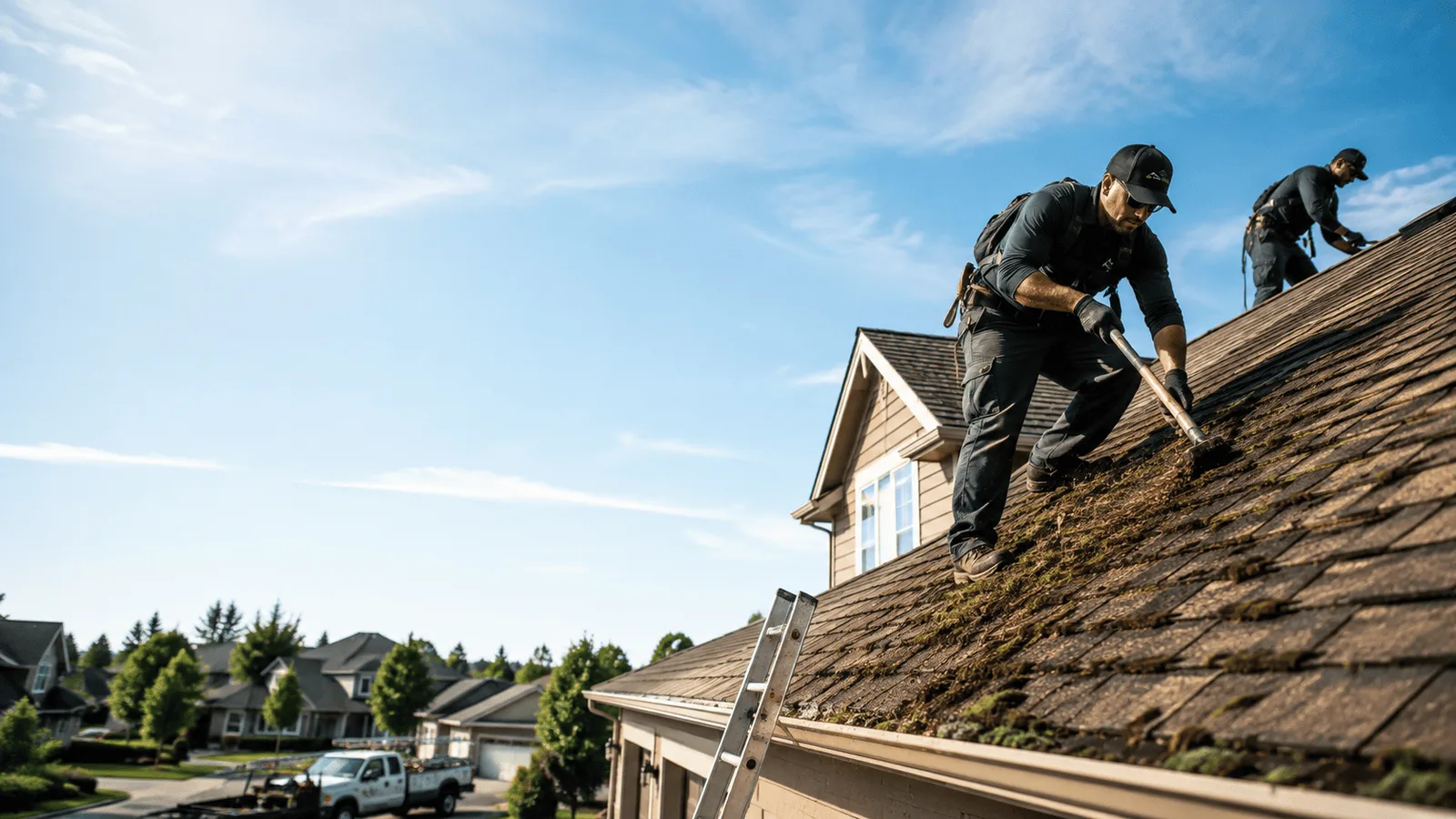 Roof Moss Removal in Pocola, OK near me